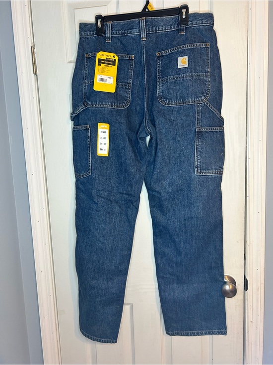Carhartt Other - Carhartt Men's Cargo Work Pants - Dark Blue Denim